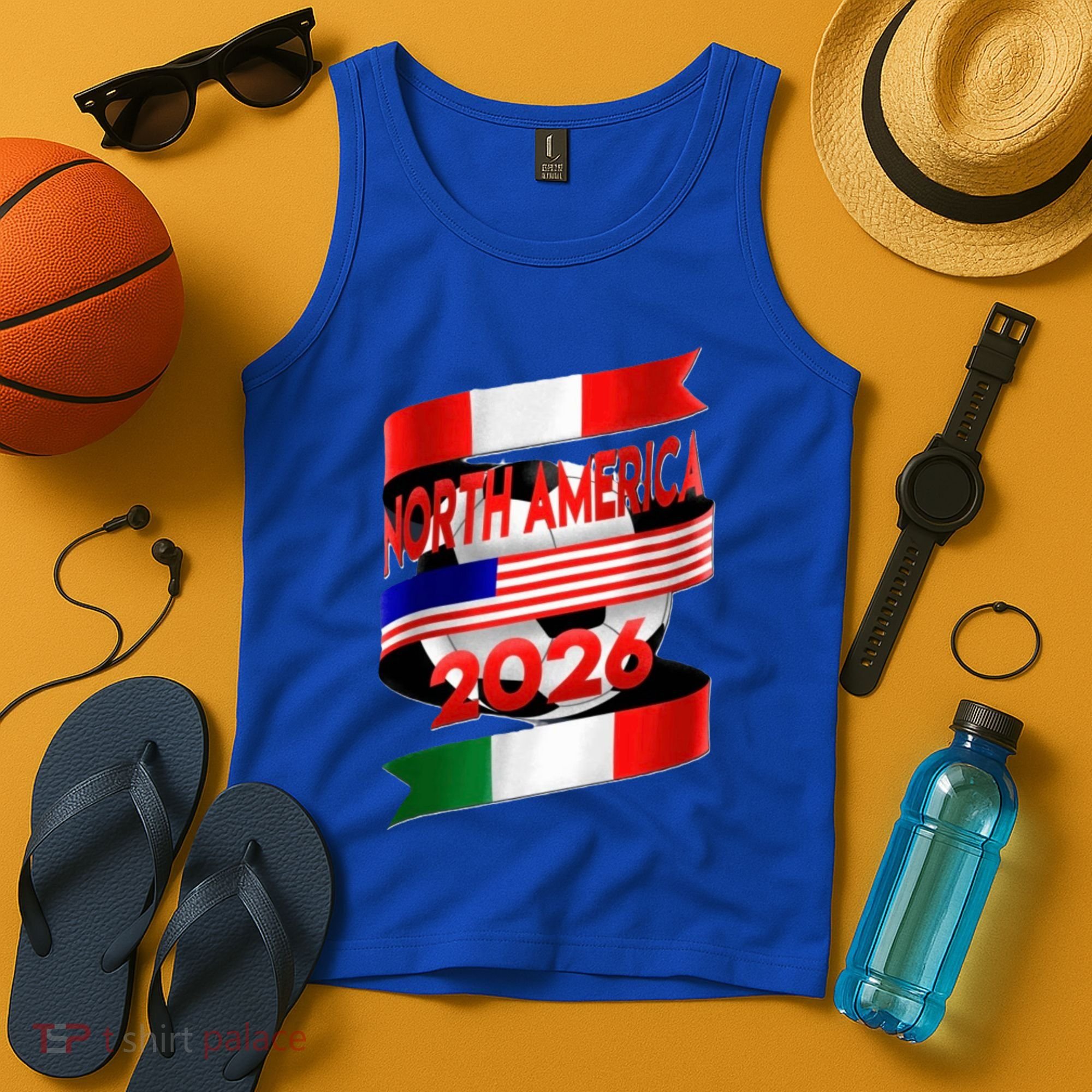 Cool North America Canada Mexico Soccer Cup 2026 Tank Top