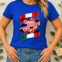 Cool North America Canada Mexico Soccer Cup 2026 Women's T-Shirt thumb 2