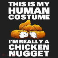 Chicken Nugget Art For Chicken Nugget Costume Women's Sweatshirt thumb 2