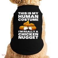 Chicken Nugget Art For Chicken Nugget Costume Doggie Tank thumb 0