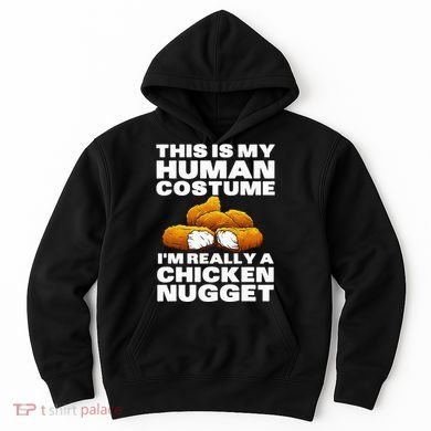 Chicken Nugget Art For Chicken Nugget Costume Hoodie