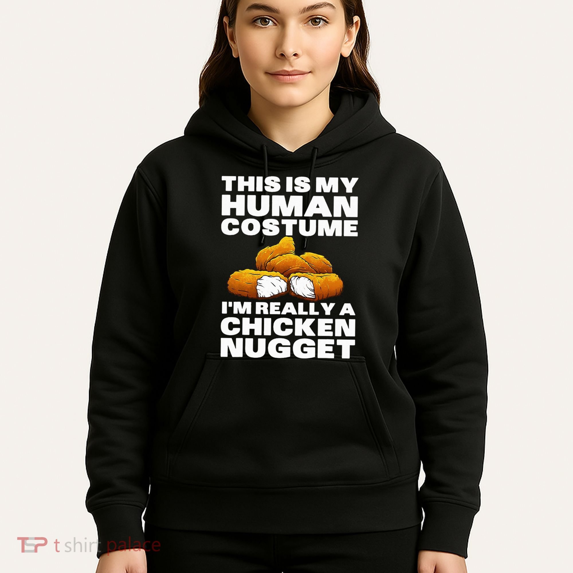 Chicken Nugget Art For Chicken Nugget Costume Hoodie