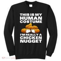 Chicken Nugget Art For Chicken Nugget Costume Sweatshirt thumb 0