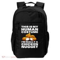 Chicken Nugget Art For Chicken Nugget Costume Backpack thumb 0
