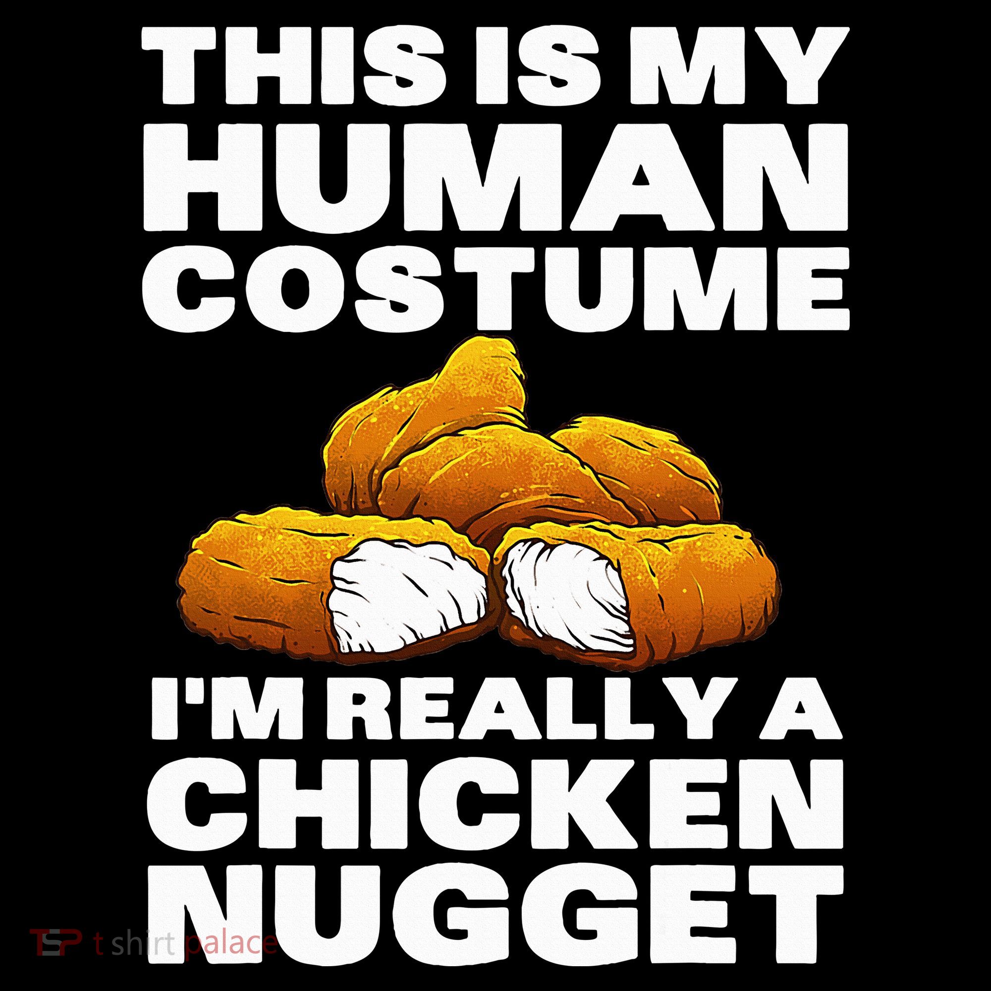 Chicken Nugget Art For Chicken Nugget Costume Women's Hoodie