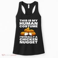Chicken Nugget Art For Chicken Nugget Costume Women's Tank Top thumb 0