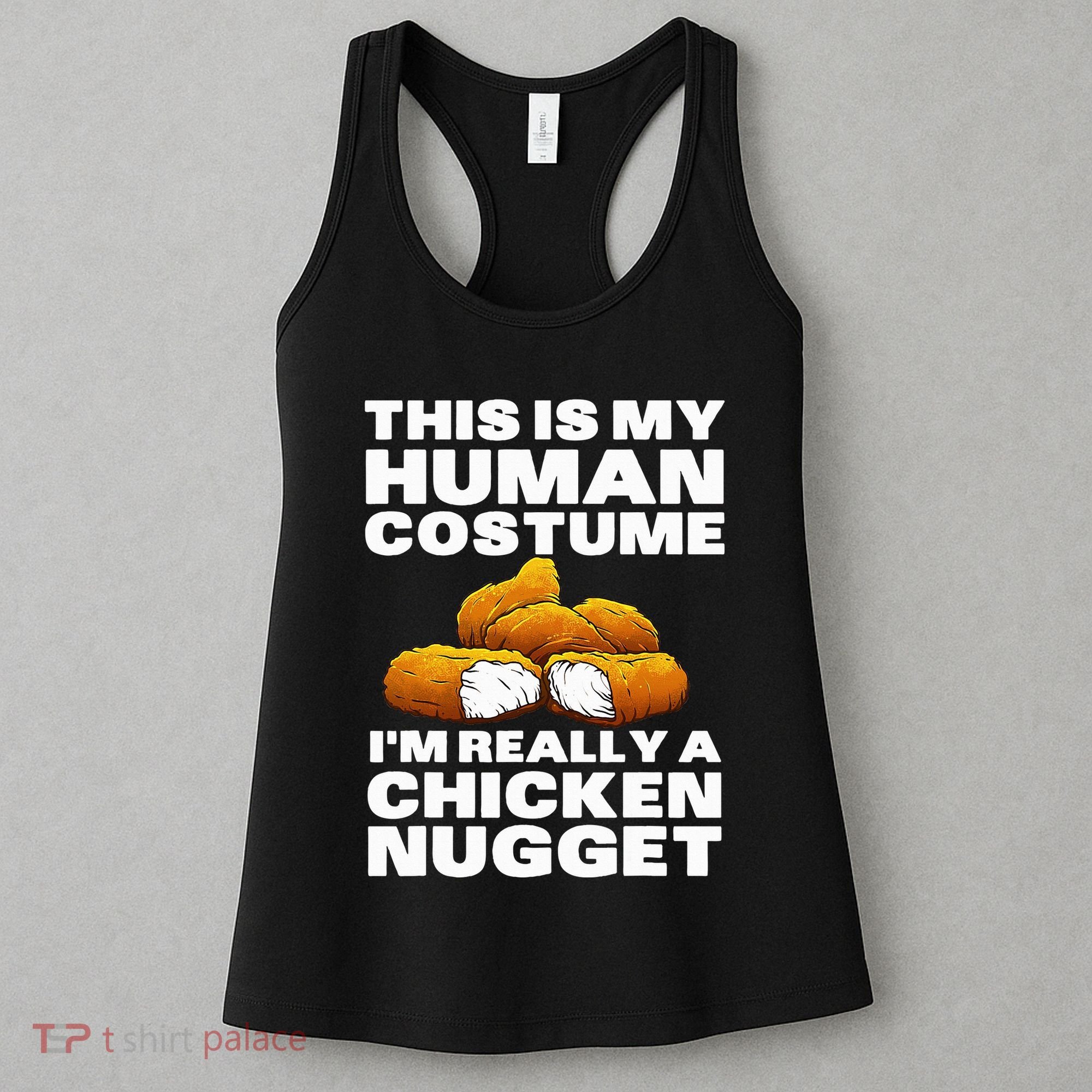 Chicken Nugget Art For Chicken Nugget Costume Women's Tank Top