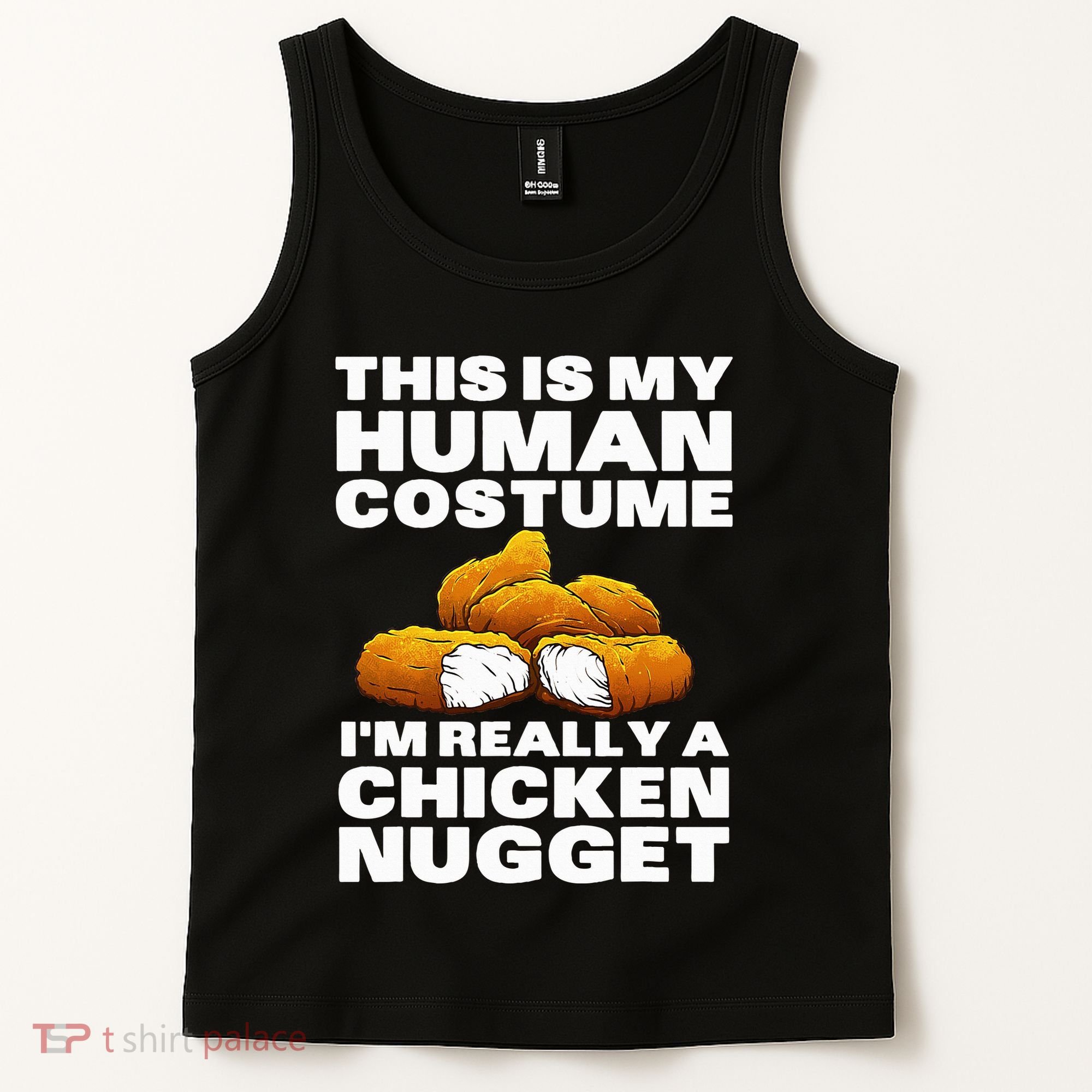 Chicken Nugget Art For Chicken Nugget Costume Tank Top