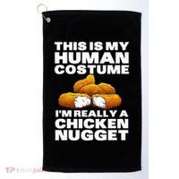 Chicken Nugget Art For Chicken Nugget Costume Golf Towel thumb 0
