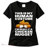 Chicken Nugget Art For Chicken Nugget Costume Women's T-Shirt thumb 0