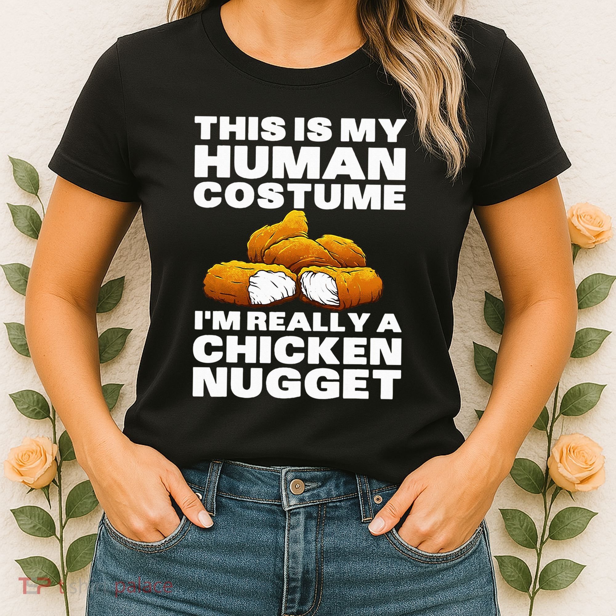 Chicken Nugget Art For Chicken Nugget Costume Women's T-Shirt