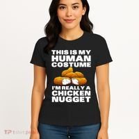 Chicken Nugget Art For Chicken Nugget Costume Women's T-Shirt thumb 4