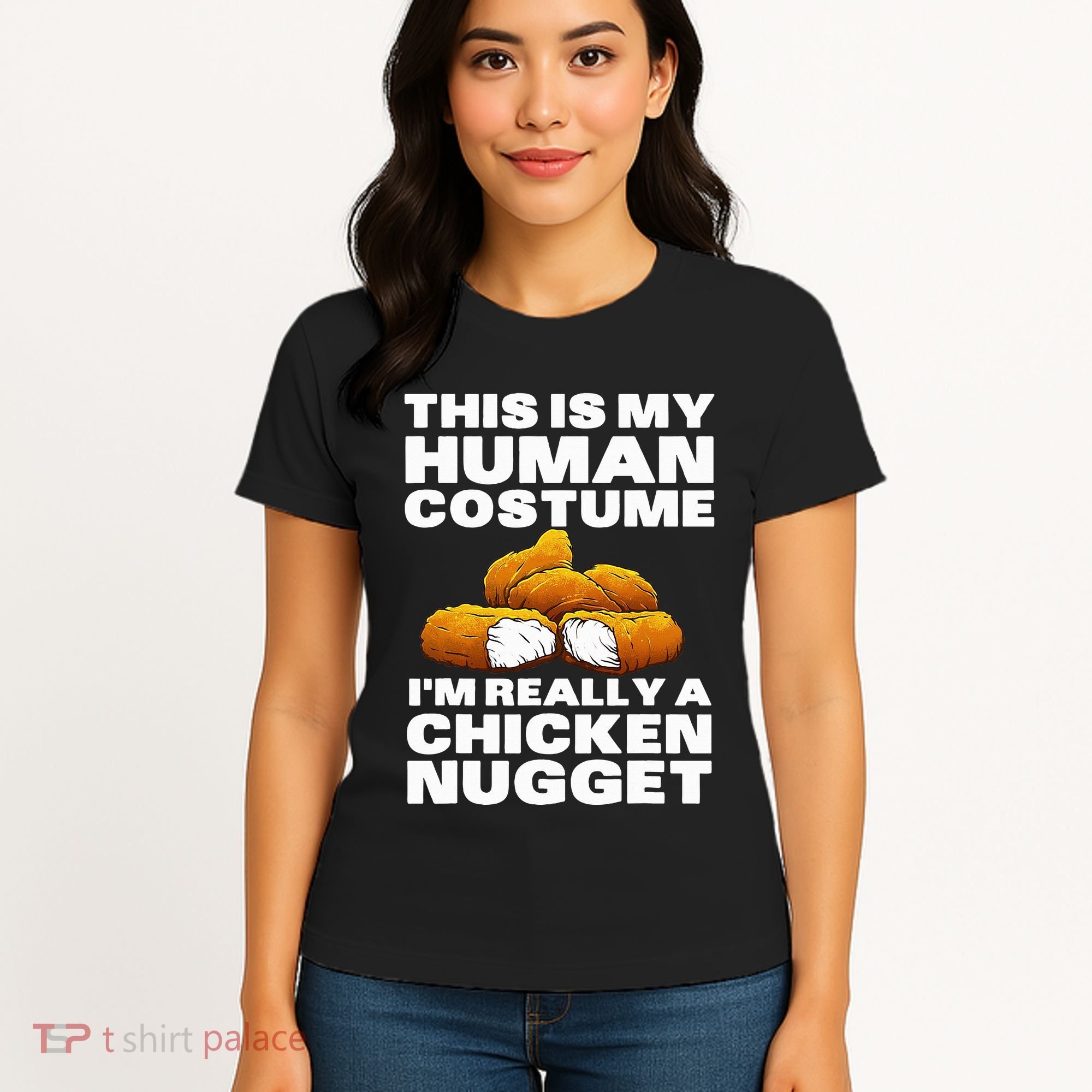 Chicken Nugget Art For Chicken Nugget Costume Women's T-Shirt