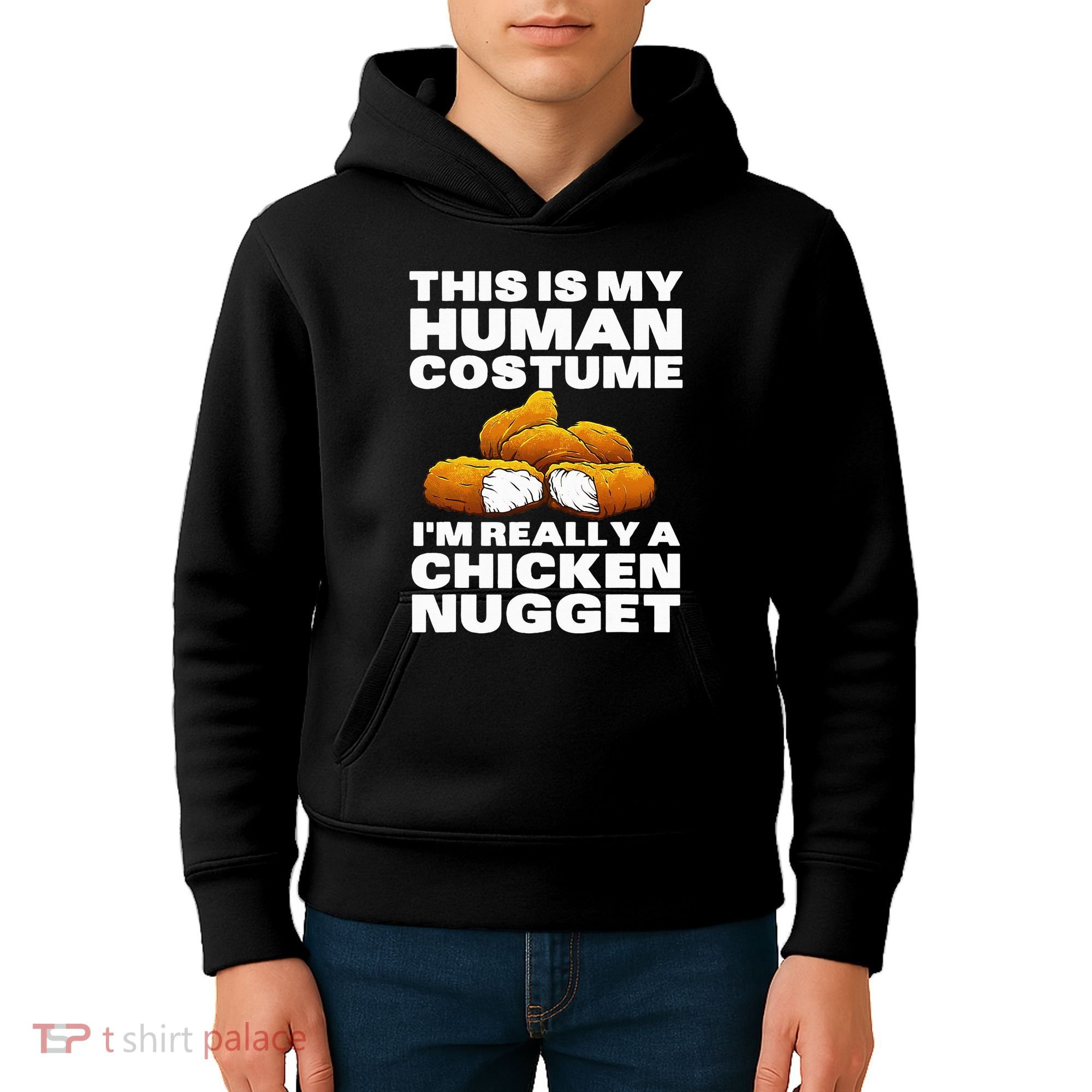 Chicken Nugget Art For Chicken Nugget Costume Kids Hoodie