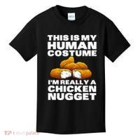 Chicken Nugget Art For Chicken Nugget Costume Kids T-Shirt thumb 0