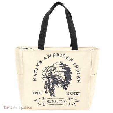 Cherokee Native American Tote Bag