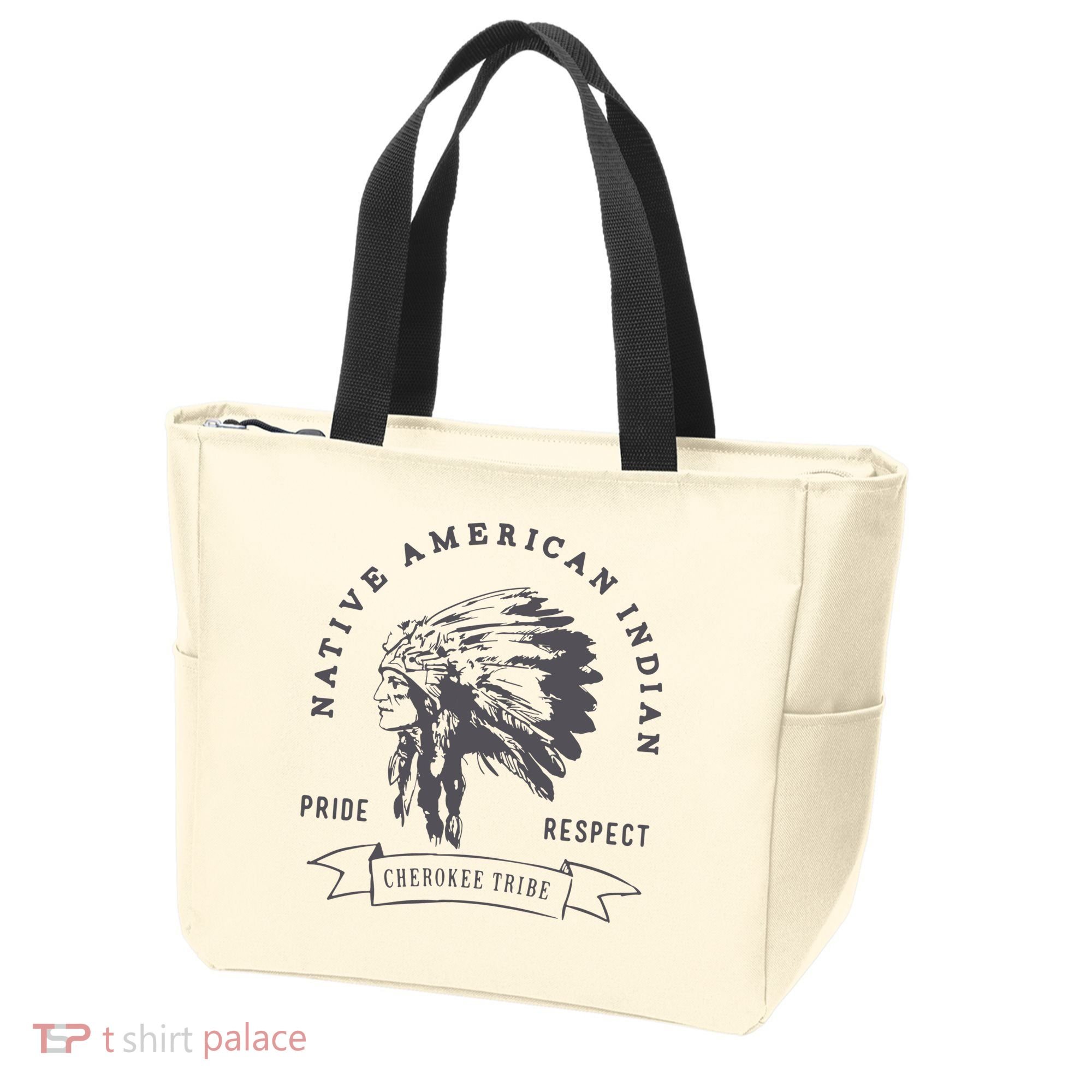 Cherokee Native American Tote Bag