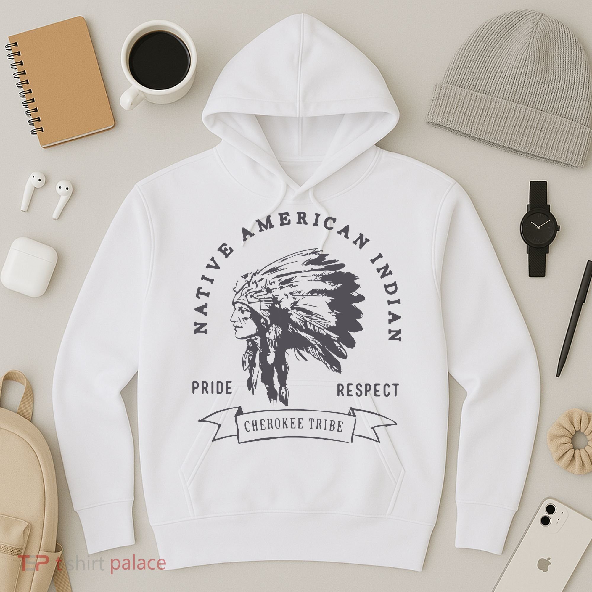Cherokee Native American Hoodie