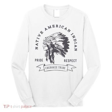 Cherokee Native American Long Sleeve Shirt