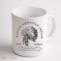 Cherokee Native American Coffee Mug thumb 1