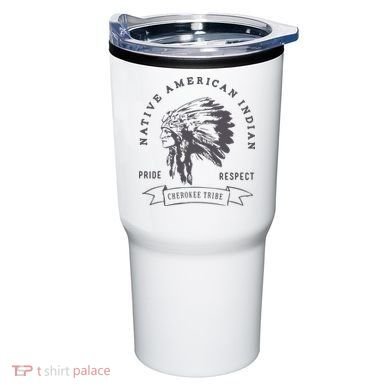 Cherokee Native American Tumbler