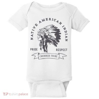 Cherokee Native American Baby Bodysuit