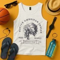 Cherokee Native American Tank Top thumb 4