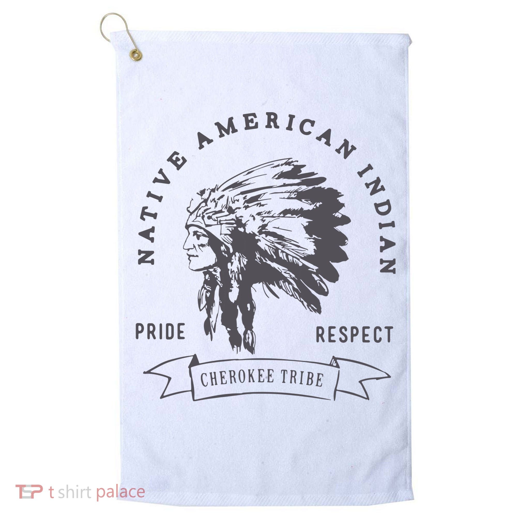 Cherokee Native American Golf Towel