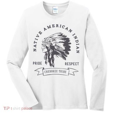 Cherokee Native American Women's Long Sleeve Shirt