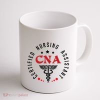Cna Nurse Assistant Certified Nursing Assistant For Work Coffee Mug thumb 1