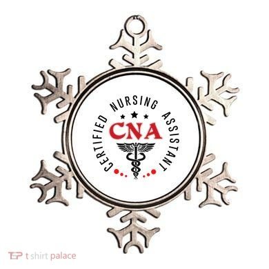 Cna Nurse Assistant Certified Nursing Assistant For Work Ornament