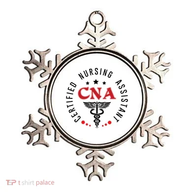 Cna Nurse Assistant Certified Nursing Assistant For Work Ornament