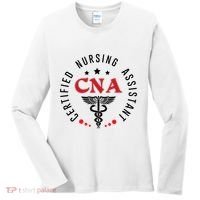 Cna Nurse Assistant Certified Nursing Assistant For Work Women's Long Sleeve Shirt thumb 0