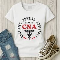 Cna Nurse Assistant Certified Nursing Assistant For Work Women's T-Shirt thumb 3