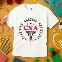 Cna Nurse Assistant Certified Nursing Assistant For Work Kids T-Shirt thumb 3