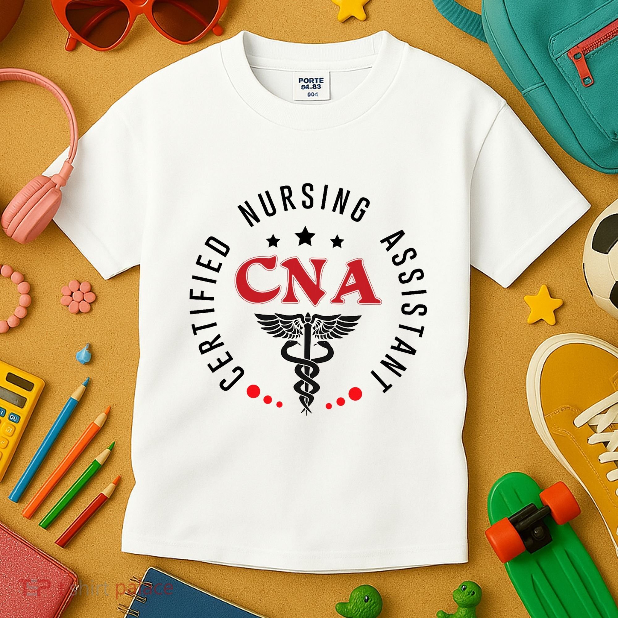 Cna Nurse Assistant Certified Nursing Assistant For Work Kids T-Shirt
