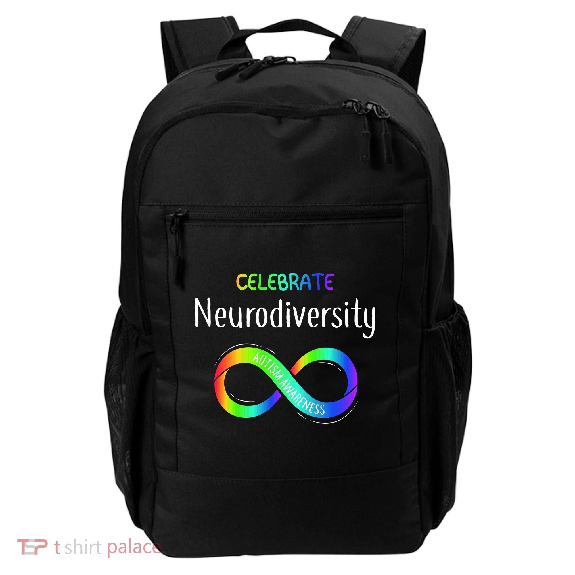 Celebrate Neurodiversity Autism Awareness Month Infinity Backpack