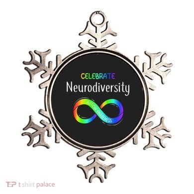 Celebrate Neurodiversity Autism Awareness Month Infinity Ornament