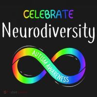 Celebrate Neurodiversity Autism Awareness Month Infinity Ornament thumb 1