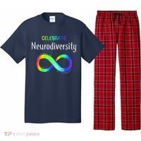 Celebrate Neurodiversity Autism Awareness Month Infinity Pajama Set thumb 0