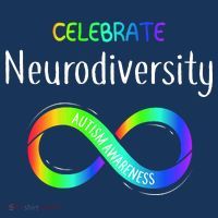 Celebrate Neurodiversity Autism Awareness Month Infinity Women's Hoodie thumb 2
