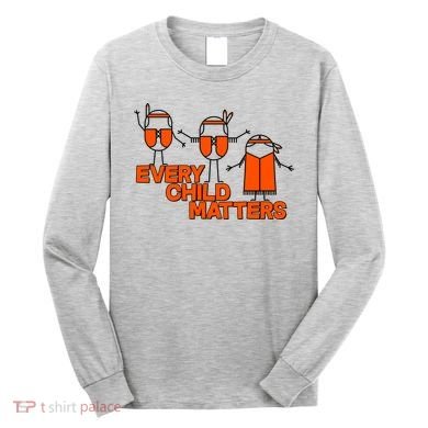 Cute Native American Every Child Matters Long Sleeve Shirt