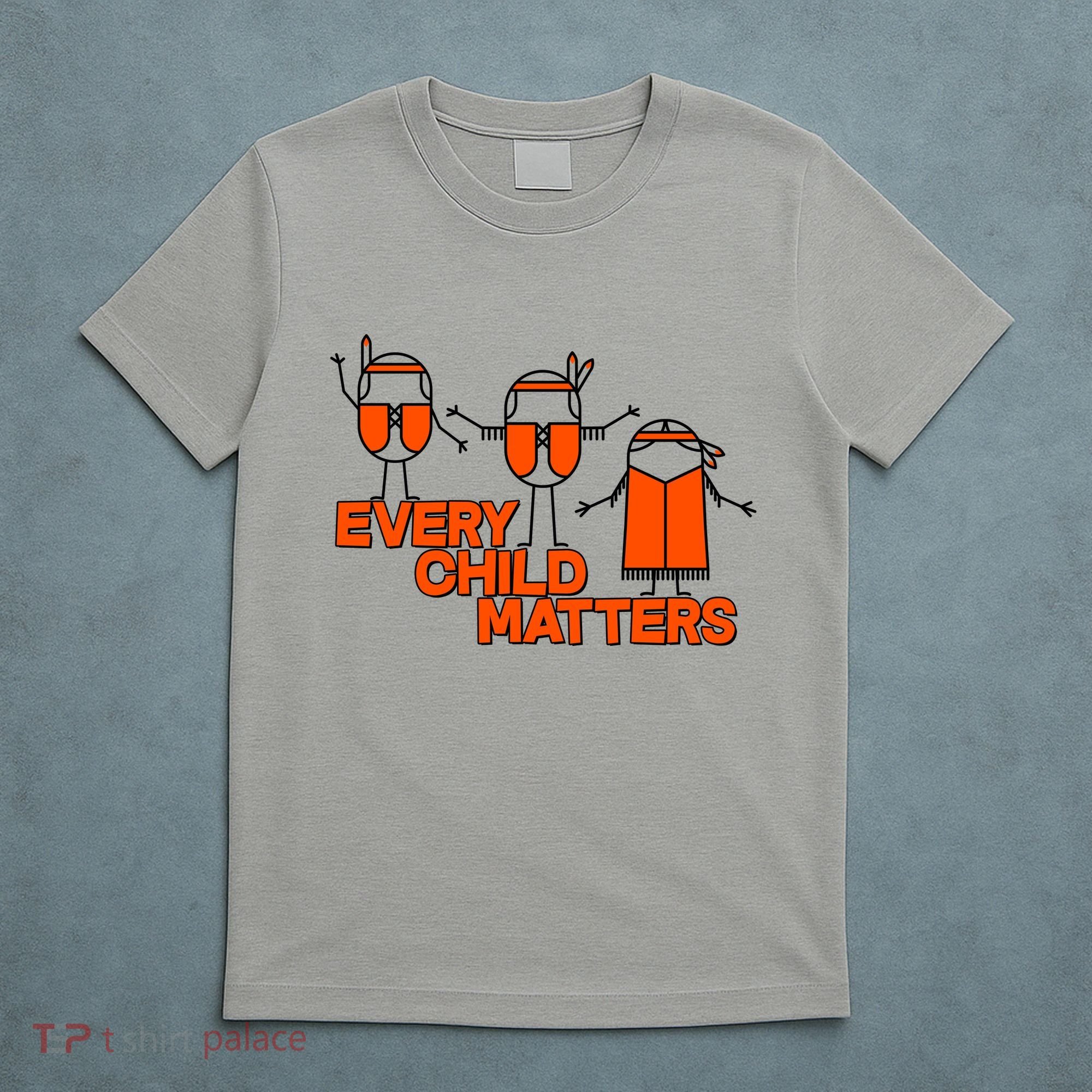 Cute Native American Every Child Matters T-Shirt
