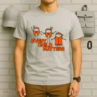 Cute Native American Every Child Matters T-Shirt thumb 6