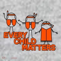 Cute Native American Every Child Matters Kids Sweatshirt thumb 2