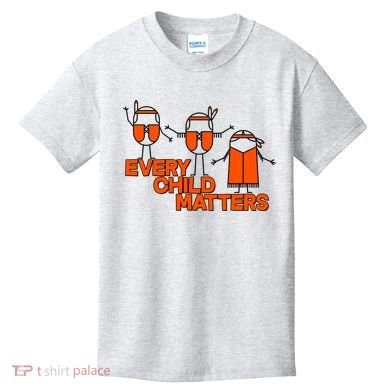 Cute Native American Every Child Matters Kids T-Shirt