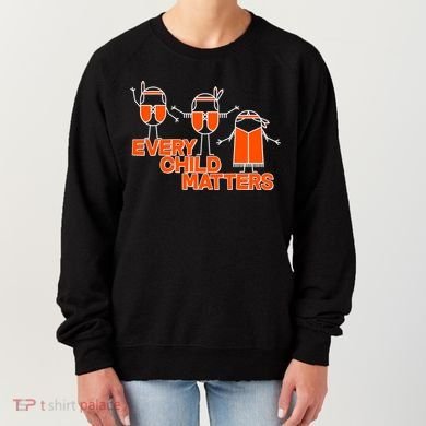 Cute Native American Every Child Matters Women's Sweatshirt