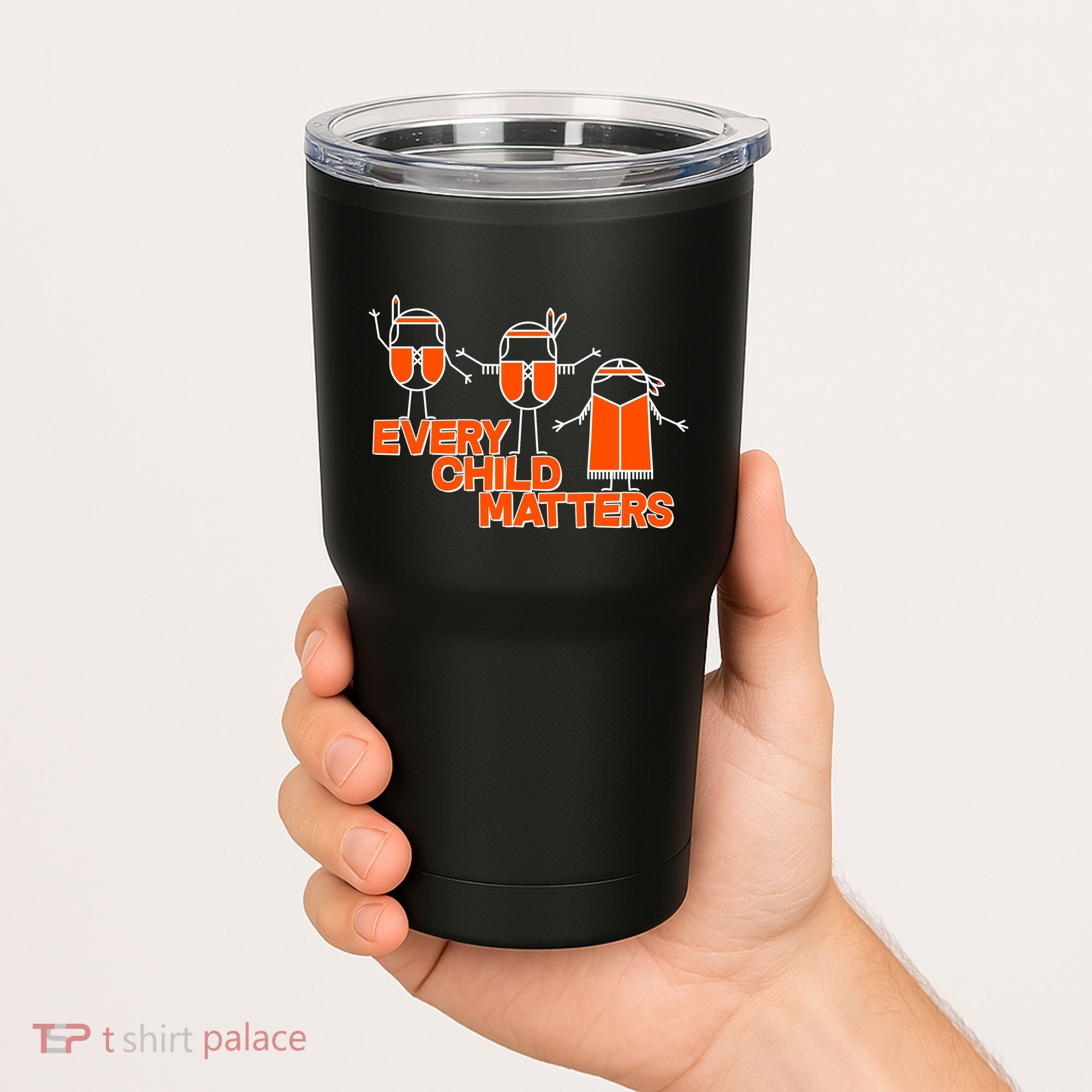 Cute Native American Every Child Matters Tumbler