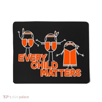Cute Native American Every Child Matters Mousepad