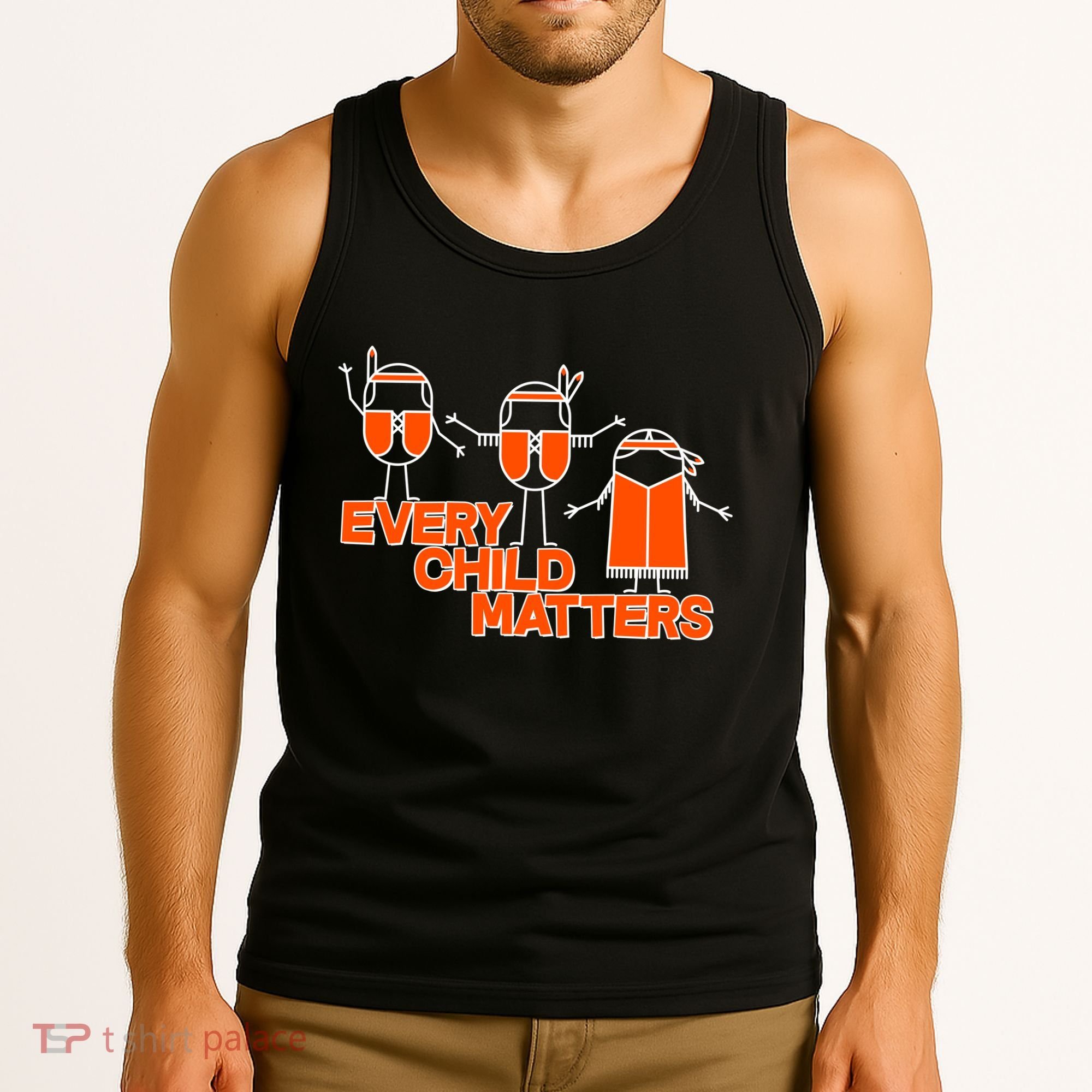 Cute Native American Every Child Matters Tank Top
